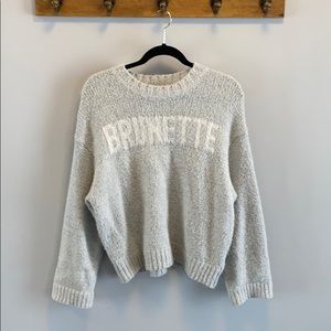 Brunette the Label Sweater